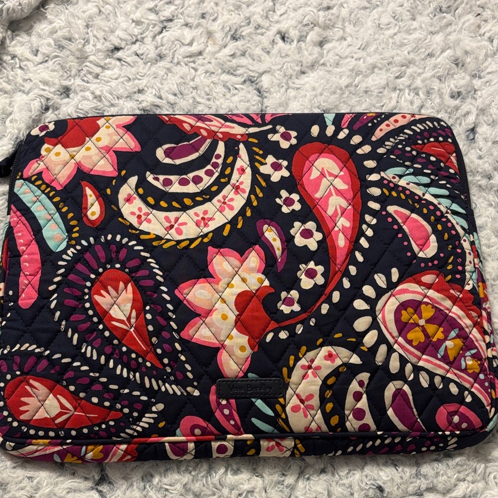 Vera Bradley Multicolor Paisley Laptop Bag